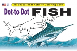 Dot to Dot Fish Activity Book